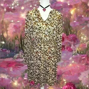 Brand New With Tags Esqualo Pioneer Floral  Midi Dress